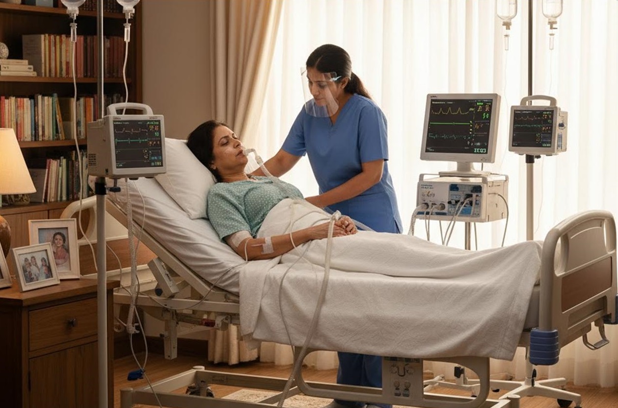 Home ICU Setup in Dwarka